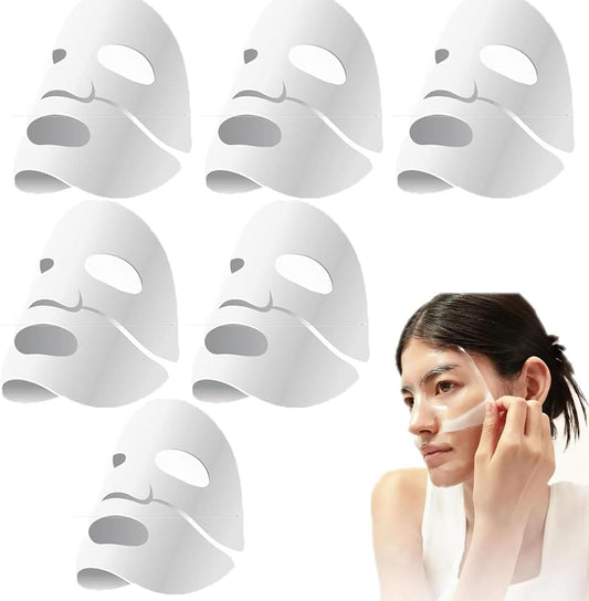 6 PCS Bio-Collagen Masks, Hydrating Overnight Mask, Pore Minimizing, Elasticity Improvement (6 PCS)