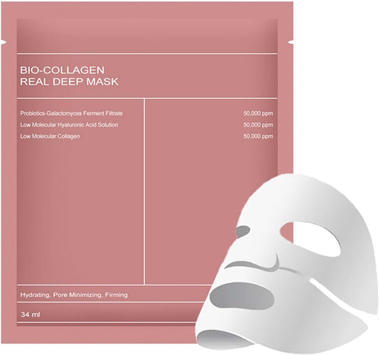 12 PCS Bio-Collagen Real Deep Masks, Biodance Collagen Overnight Mask (12 PCS)