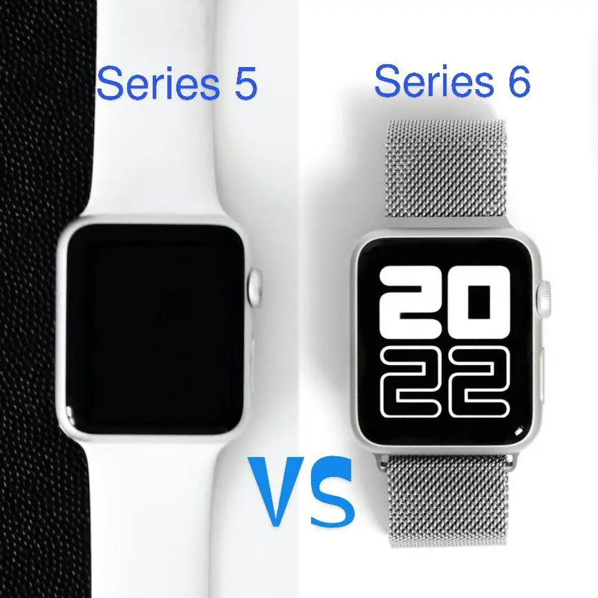 Apple Watch Series 5 vs Apple Watch Series 6 Specs